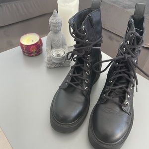 Steve Madden Combat Boots